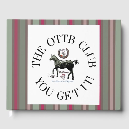 DIE OTTB CLUB-TAPESTRIE GÄSTEBUCH (Vorderseite)