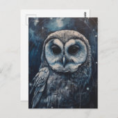 Die Owl-Blues Postkarte (Vorne/Hinten)