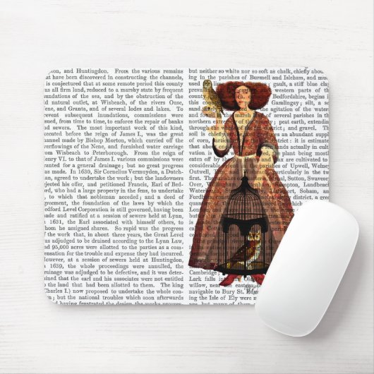 Die Owl Lady Mousepad (Mit Mouse)