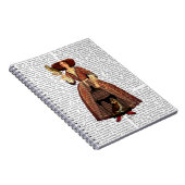 Die Owl Lady Notizblock (Rechte Seite)