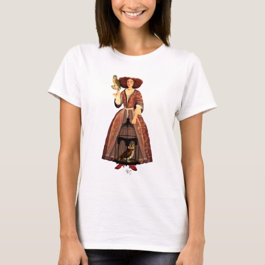 Die Owl Lady T-Shirt (Vorderseite)