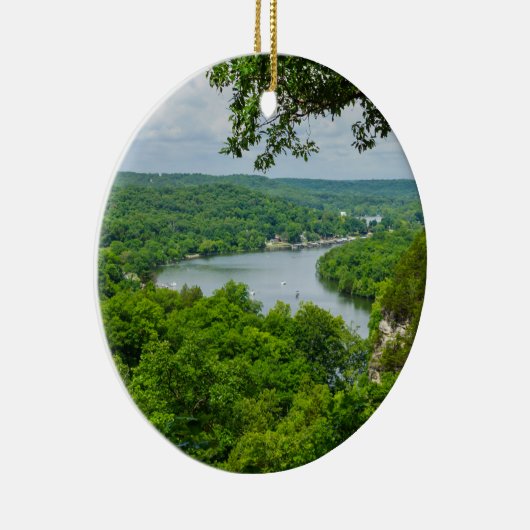 Die Ozarks Keramik Ornament (Rechts)
