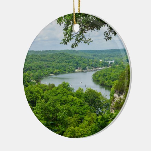 Die Ozarks Keramik Ornament (Links)