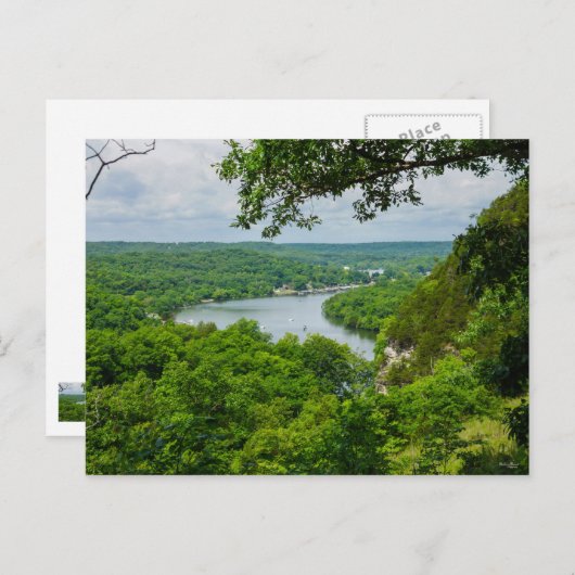 Die Ozarks Postkarte (Vorne/Hinten)