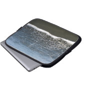Die Ozeantide, die Ashore waschen Laptopschutzhülle (Vorne Knopf)