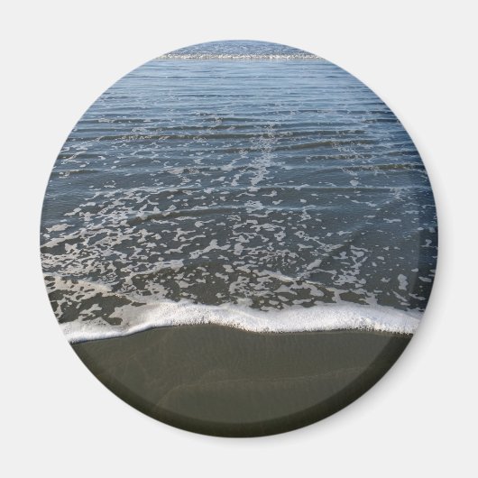 Die Ozeantide, die Ashore waschen Magnet (Vorne)