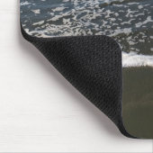 Die Ozeantide, die Ashore waschen Mousepad (Ecke)