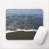 Die Ozeantide, die Ashore waschen Mousepad (Mit Mouse)