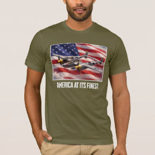Die P-38 Lightning - Amerika in Bestform T-Shirt