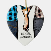 Die Paare des Land-Jungen-und Keramik Ornament (Rechts)