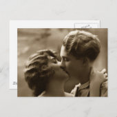 Die Paare Postkarte (Vorne/Hinten)