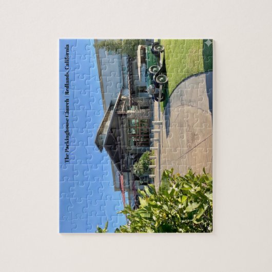 Die Packinghouse-Kirche (Redlands) Puzzle (Vertikal)
