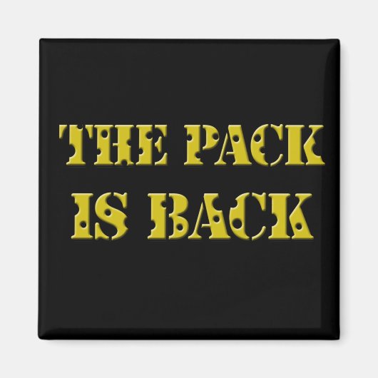 Die Packung ist der Text für den Käse Magnet (Vorne)