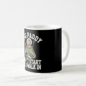 Die Paddy fängt nicht an, bis ich in lustigem Iris Kaffeetasse (VorderseiteRechts)