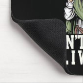 Die Paddy fängt nicht an, bis ich in lustigem Iris Mousepad (Ecke)