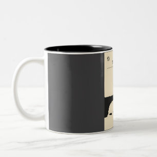 Die Pagos-Inseln des Gal � Vintag Minimal Travel P Zweifarbige Tasse