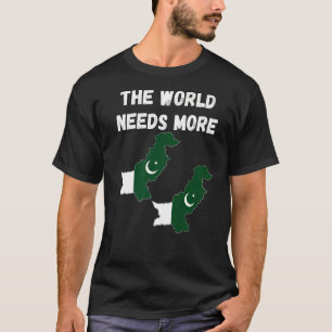 Die pakistanische Bevölkerung und die weltweiten F T-Shirt
