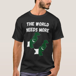 Die pakistanische Bevölkerung und die weltweiten F T-Shirt