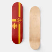 Die Palaiologos-Dynastie des byzantinischen Reiche Skateboard (Vorderseite)