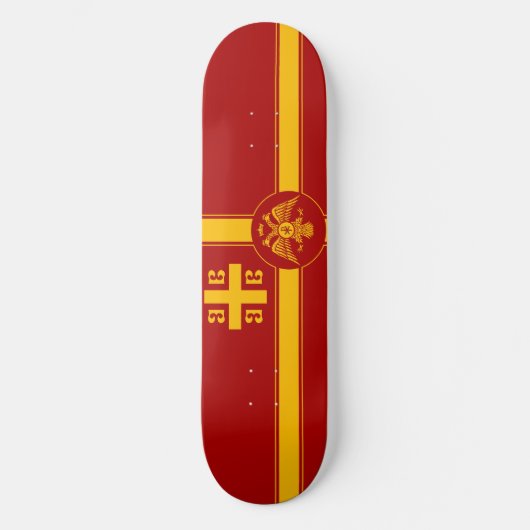 Die Palaiologos-Dynastie des byzantinischen Reiche Skateboard (Vorderseite)