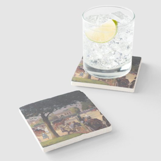 Die Palais Rose, Paris Steinuntersetzer (Seitenansicht)