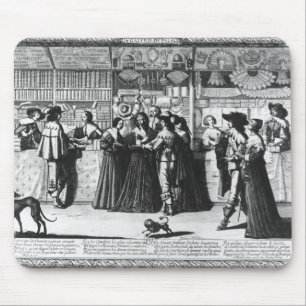 Die Palast-Galerie, graviert von Le Blond Mousepad