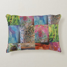 Die Palette der Natur - Inspirierte Kunst des Meer Dekokissen