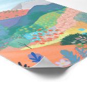 Die Palette der Natur Poster (Ecke)