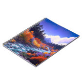 Die Palette von Rost und Wald Notizblock (Linke Seite)