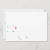 Die Palmen-Einladung Einladung (Rückseite)