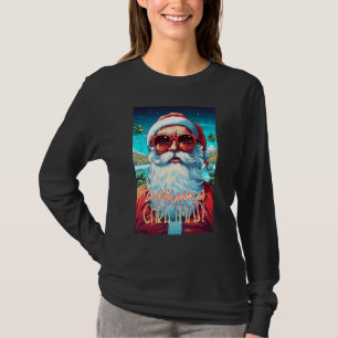 Die Palmen für Weihnachten im Juli Weihnachtsfeier T-Shirt