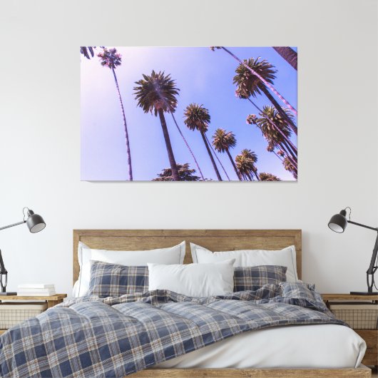 Die Palmen - Leinwand (Insitu (Schlafzimmer))