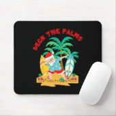 Die Palmen mit dem dabbing Weihnachtsmann schmücke Mousepad (Mit Mouse)