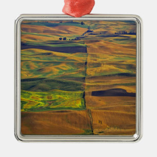 Die Palouse von Steptoe Butte, Colfax, Ornament Aus Metall