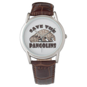 Die Pangoline gerettet Armbanduhr