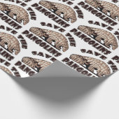 Die Pangoline gerettet Geschenkpapier (Ecke)