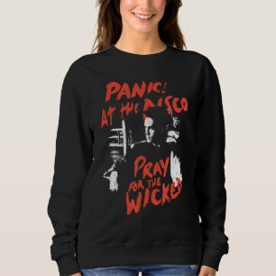 Die Panik in der Disko betet für die Wackeligen Sweatshirt
