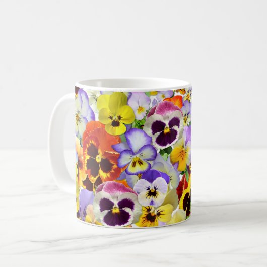 Die Pansy-Sammlung Kaffeetasse (Vorderseite Links)