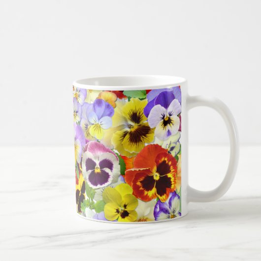 Die Pansy-Sammlung Kaffeetasse (Rechts)