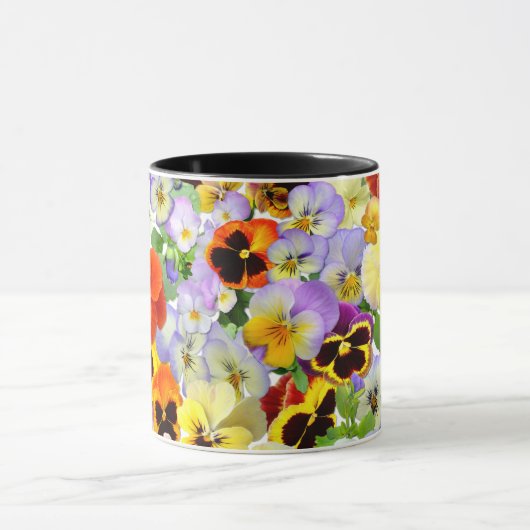 Die Pansy-Sammlung Tasse (Zentrum)