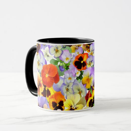 Die Pansy-Sammlung Tasse (Vorderseite Links)