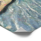 Die Papageien von Frederick Carl Frieseke Poster (Ecke)