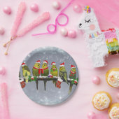 Die Papierplatte der kleinen Caroller Pappteller (Party)