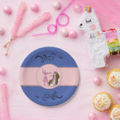 Die Papierplatte der Tänzer Pappteller (Party)