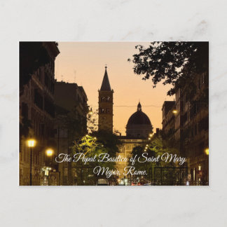 Die Päpstliche Basilika Santa Maria Maggiore, Rom, Postkarte