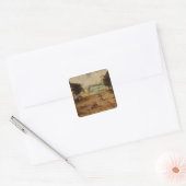 Die Parabel der Weizen und der Tares, 1540 Quadratischer Aufkleber (Umschlag)