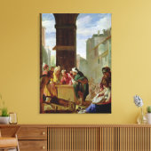 Die Parabel der Wertvollen Perle Leinwanddruck (Insitu (Wohnzimmer))
