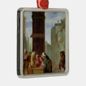 Die Parabel der wertvollen Perle Ornament Aus Metall (Rechts)