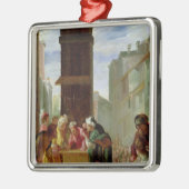 Die Parabel der wertvollen Perle Ornament Aus Metall (Links)