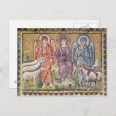 Die Parabel des guten Hirten Postkarte (Vorne/Hinten)